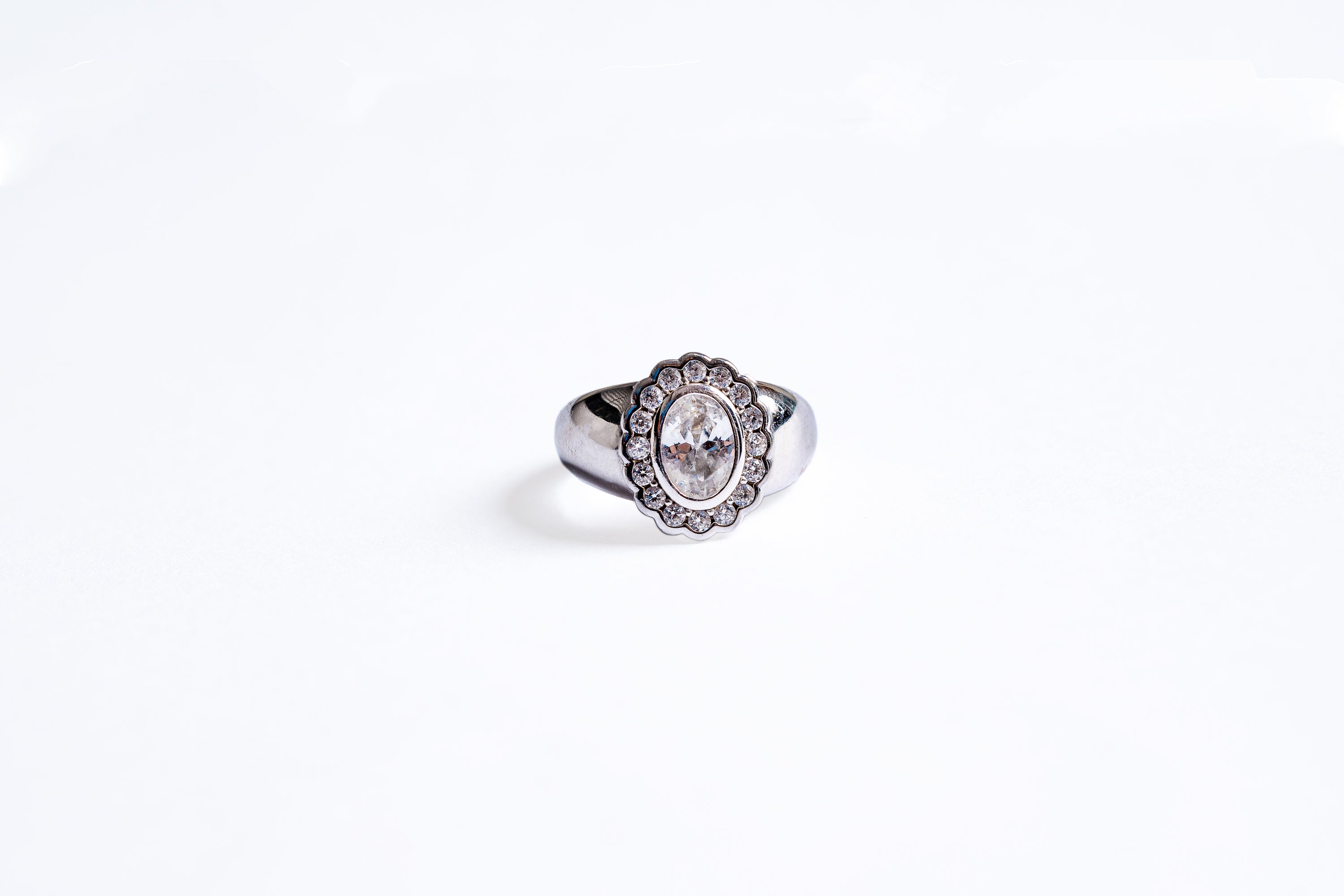 BFF Silver Pinky Ring