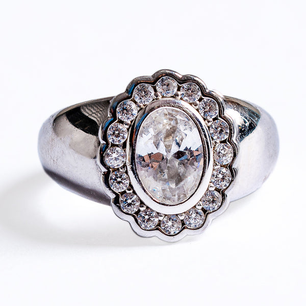 BFF Silver Pinky Ring