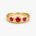Cool Girl Rubi Pinky Ring