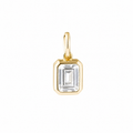 Emerald Cut Charm