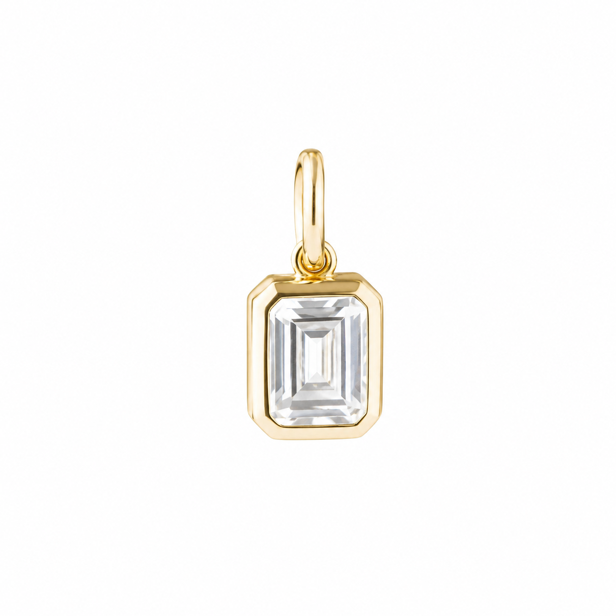 Emerald Cut Charm