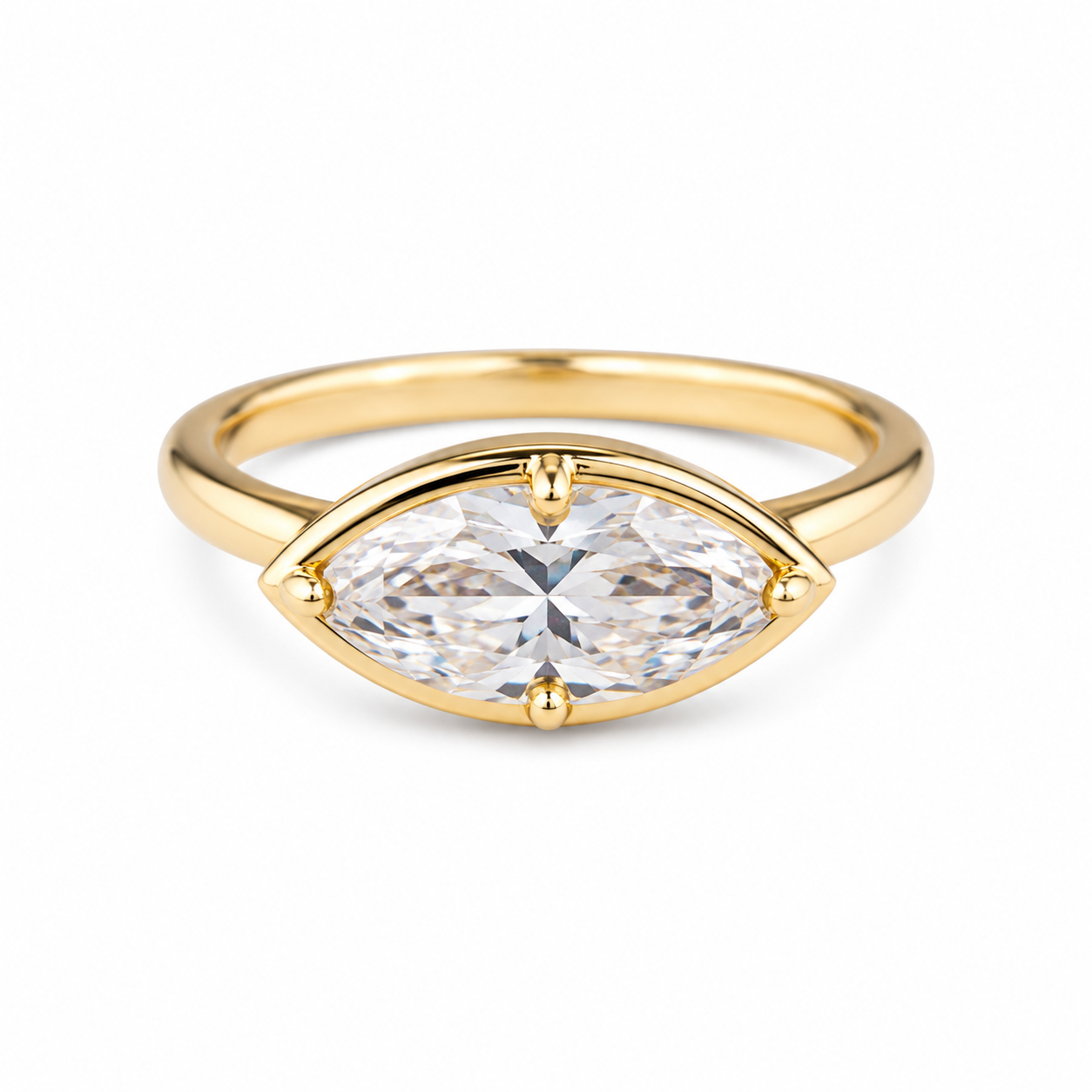 Marquise Pinky Ring